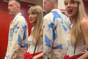 ¡Sold out! Se agota chamarra con la que Travis Kelce fue visto con Taylor Swift