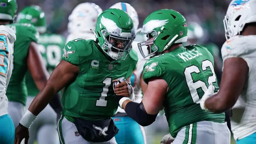 NFL: Philadelphia vence en un juego explosivo de defensivas a Miami