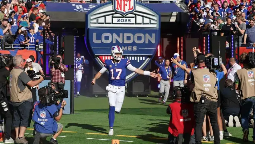 Así se preparó el estadio del Tottenham para el juego de NFL entre Jaguars y Bills