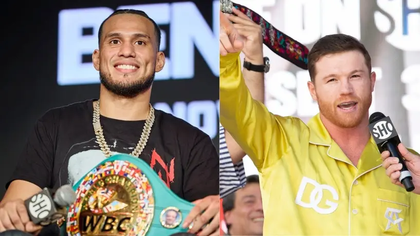 Benavidez manda mensaje a CMB sobre Canelo Álvarez: 'Sino quiere pelear, despójalo'