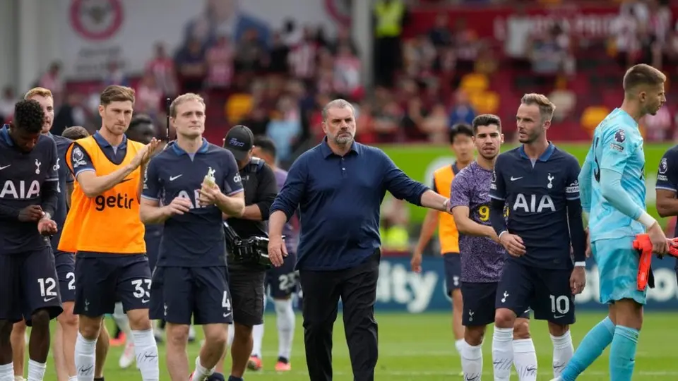 Tottenham empata ante el Brentford en su debut en la Premier League 2023-24