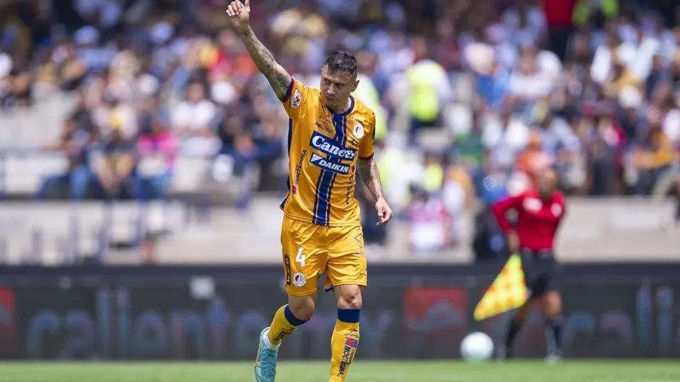 'Cata' Domínguez festeja su gol ante Pumas con dedicatoria especial