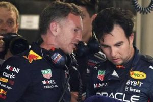 ¿Reclamo o broma? La curiosa interacción entre Checo Pérez y Christian Horner tras la Q3