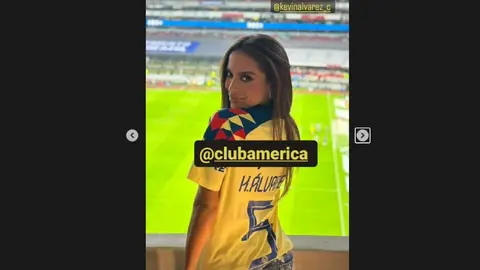 Anitta presume playera de Kevin Álvarez y asiste al Azteca para apoyar al América