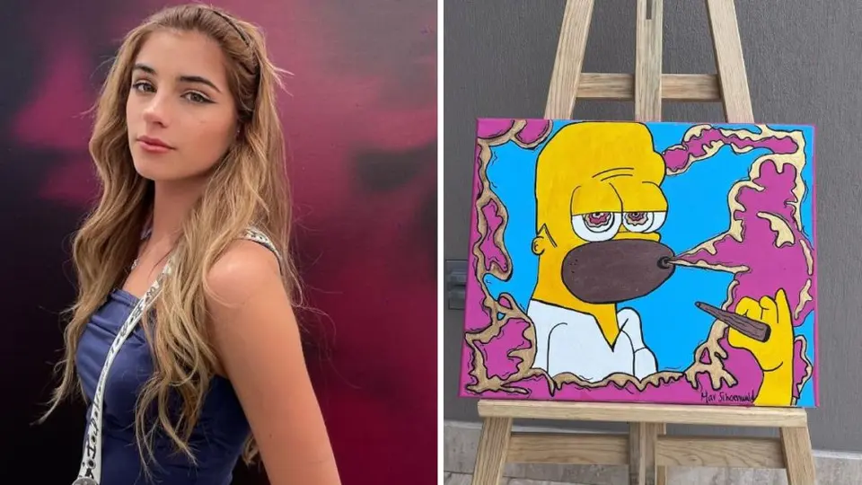 Mar de Regil vende dibujos a precio de obras de arte y desata memes