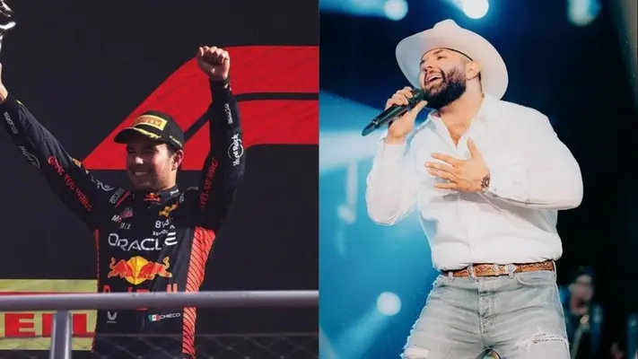 ¡Al estilo Bad Bunny! Carin León lanza canción y se la dedica a Checo Pérez