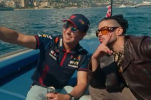 Checo Pérez protagoniza video musical con Bad Bunny en la canción 'Mónaco'