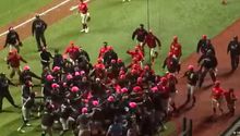 LMB sanciona con multa a Diablos Rojos y Mariachis tras pelea que armaron en el diamante