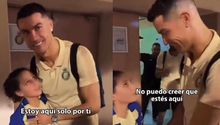 Cristiano Ronaldo cumple el sueño de una niña ciega y recibe un tierno mensaje a cambio