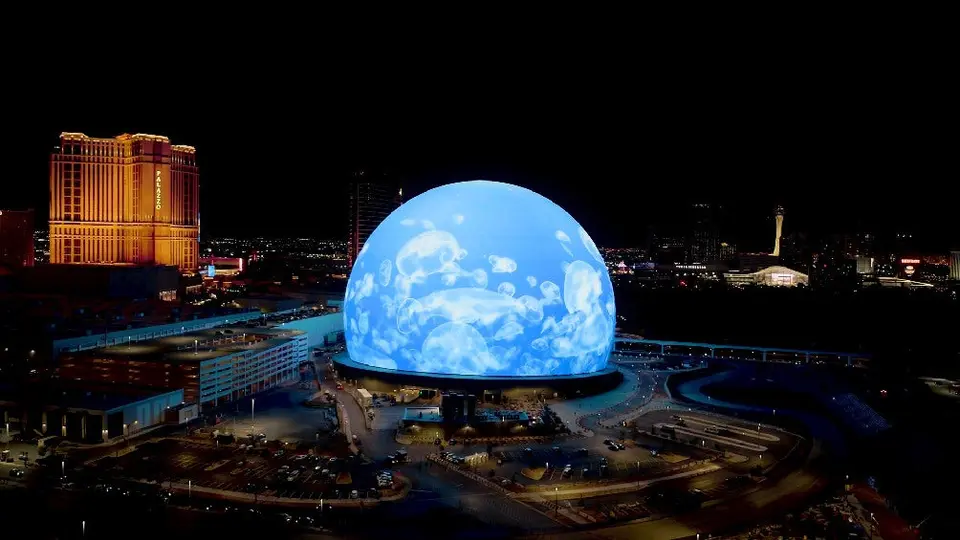 ¿Se apagará la famosa Esfera de Las Vegas en la visita de la Fórmula 1?