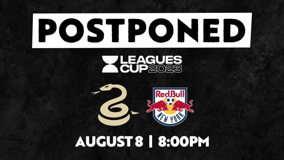 Leagues Cup: Philadelphia vs New York RB, reprogramado por condiciones climatológicas