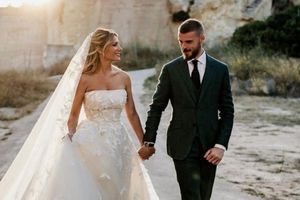 Manchester United 'ignora' a Edurne, esposa de David de Gea, en publicación sobre su boda
