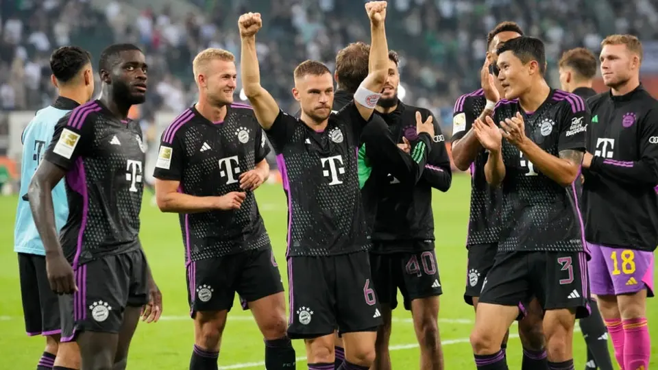 Bayern Múnich remonta de visita ante el Borussia M'dladbach y mantiene invicto en Bundesliga
