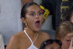 Selena Gómez y su reacción después de una falla de Messi con Inter Miami