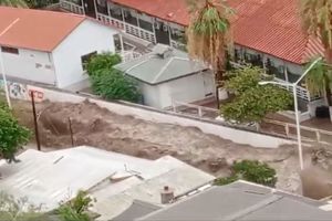 Santa Rosalía, recién nombrado Pueblo Mágico, sufre graves afectaciones por el Huracán Hilary