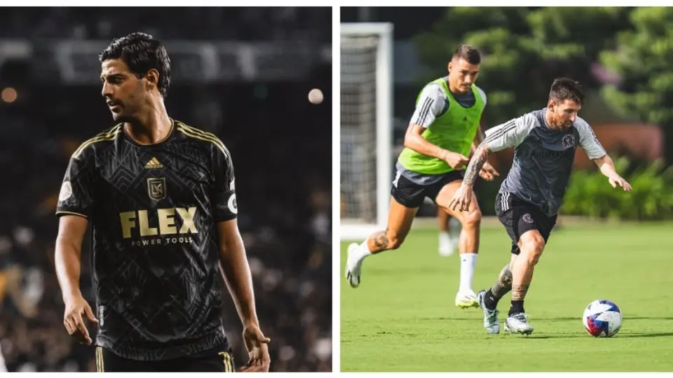 Carlos Vela junto con el LAFC se medirán contra el Inter Miami de Messi