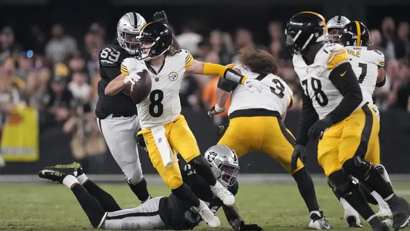 Steelers sacan el triunfo contra los Raiders en la Semana 3 de la NFL