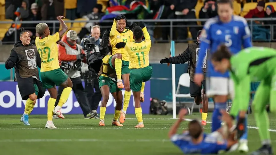 ¡Las Banyana Banyana hacen historia! Sudáfrica vence a Italia y clasifica a 8vos del Mundial Femenil