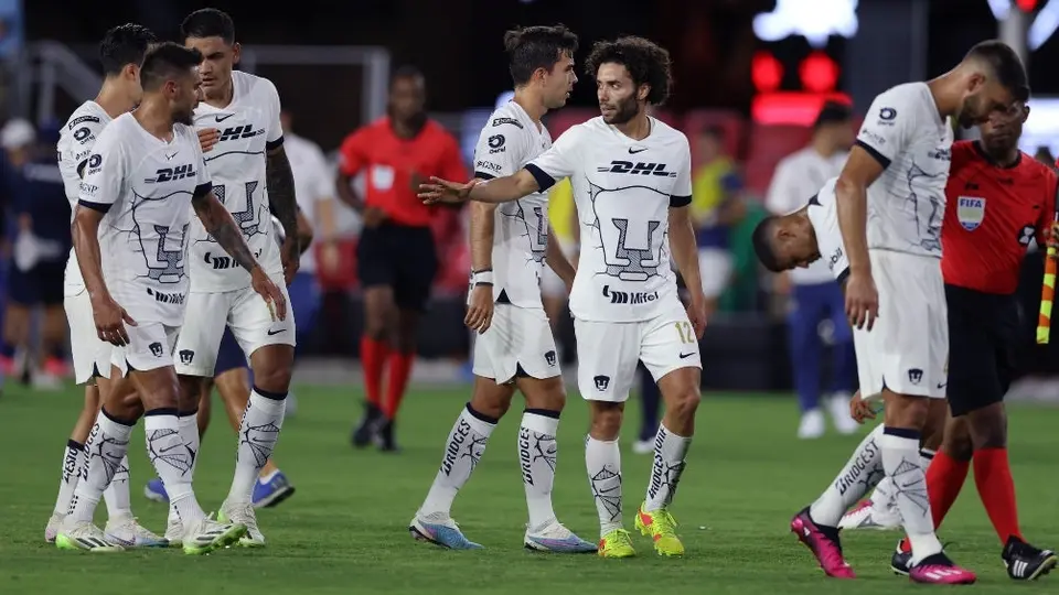 Pumas regresa a México en silencio tras fracaso en Leagues Cup