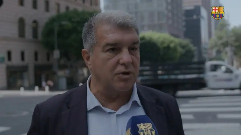 Joan Laporta tras cancelación del Barcelona vs Juventus: "Es un golpe muy duro"