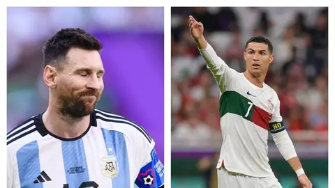 ¿Messi o CR7? Speed le pregunta a Kim Kardashian quién es su jugador favorito
