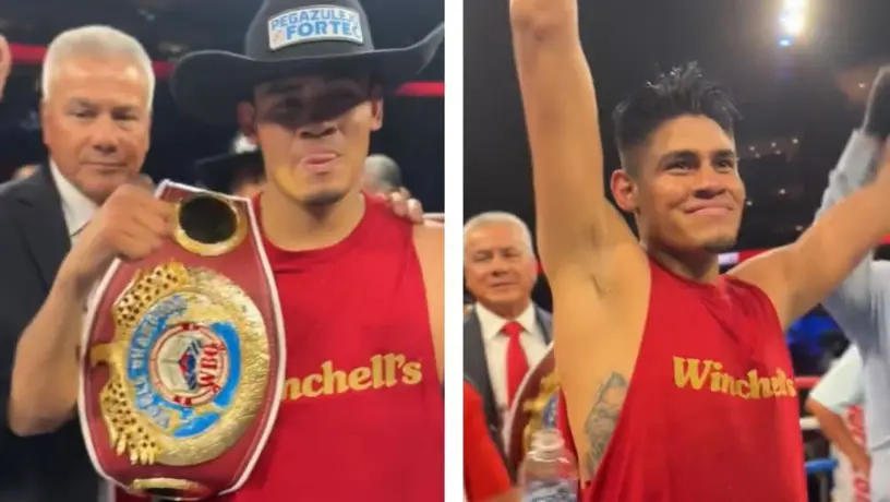 'Vaquero' Navarrete vence a Óscar Valdez y retiene el título OMB superpluma