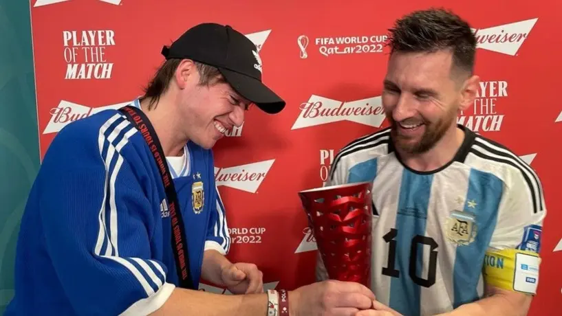 ¡Su héroe! Paulo Londra dedica mensaje a Leo Messi: "A todos lados con vos"