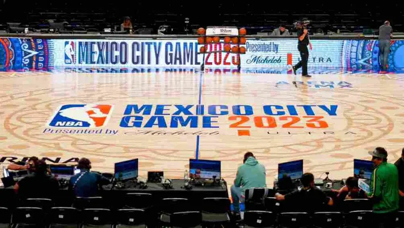 ¡Invitado de lujo! Scottie Pippen asistió al partido de NBA en la Arena CDMX