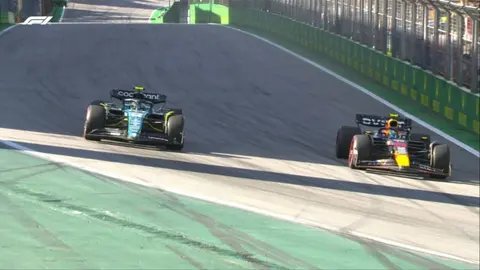 F1: 'Checo' Pérez habló sobre la batalla contra Fernando Alonso: "Fue divertido ir al límite"