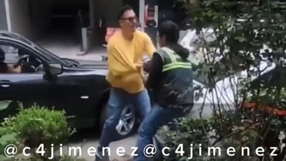 Automovilista no pagó el parquímetro y le fracturó la mandíbula a un empleado