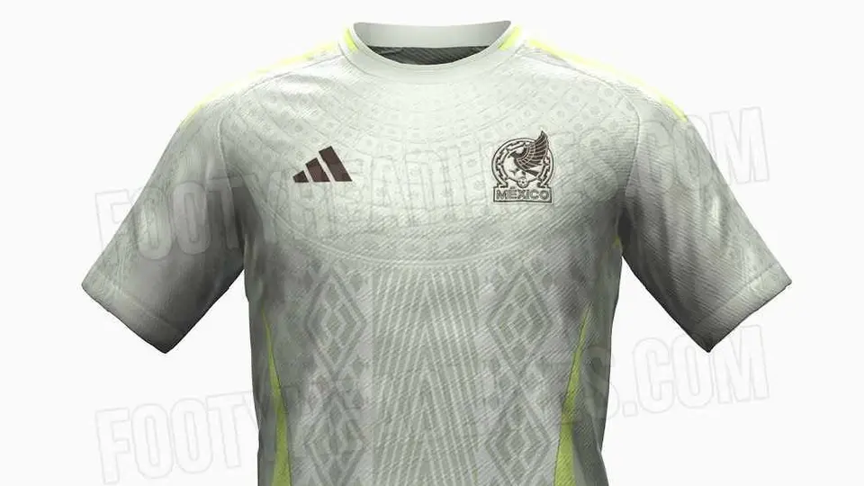 ¡Qué elegancia! Filtran playera de visita de la Selección Mexicana para la Copa América