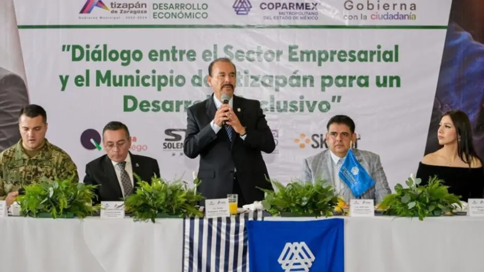 Dialogan Coparmex Metropolitano y Pedro Rodríguez para estrechar vínculos