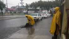 Metepec registra inundaciones por las fuertes lluvias
