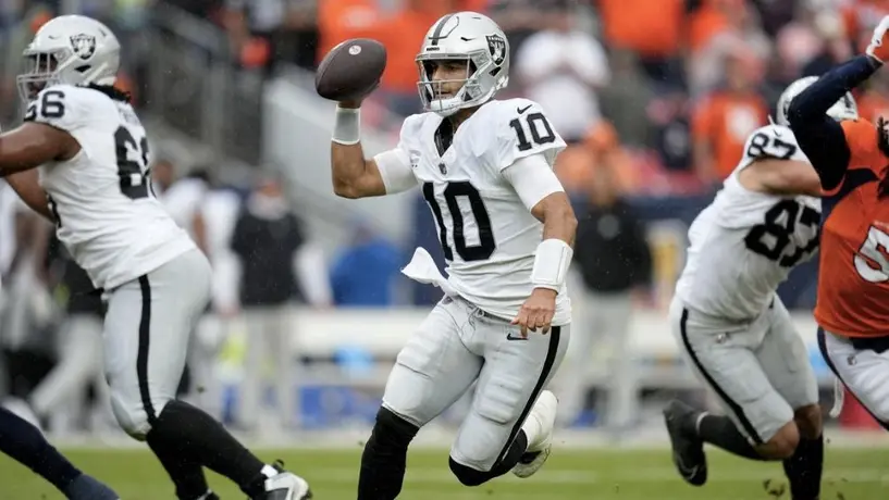 Jimmy Garoppolo y Las Vegas Raiders arruinaron el debut de Sean Peyton con Denver
