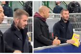 ¡Se acaba sus papas! Thierry Henry se termina la botana de David Beckham