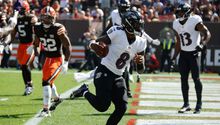Con cuatro anotaciones de Lamar Jackson, Ravens aplastan 28-3 a Browns