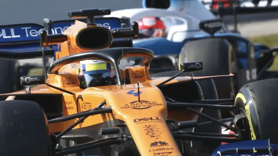George Russell sobre el rendimiento de McLaren: "Son verdaderos aspirantes"