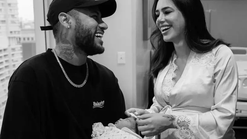 Neymar viajó a Brasil para conocer a Mavie, su hija con Bianca Biancardi