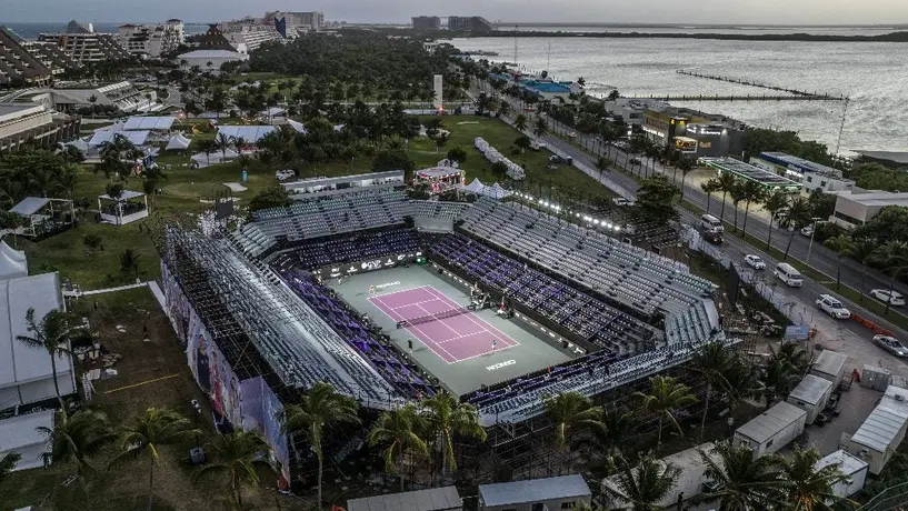 ¡Todo listo! Estadio Paradisus albergará las WTA Finals Cancún