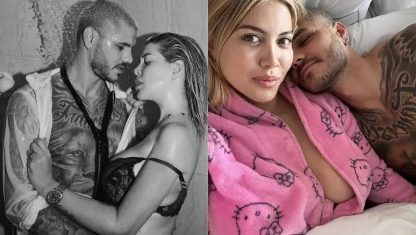 Mauro Icardi y Wanda Nara comparten candentes fotos tras los premios Martín Fierro