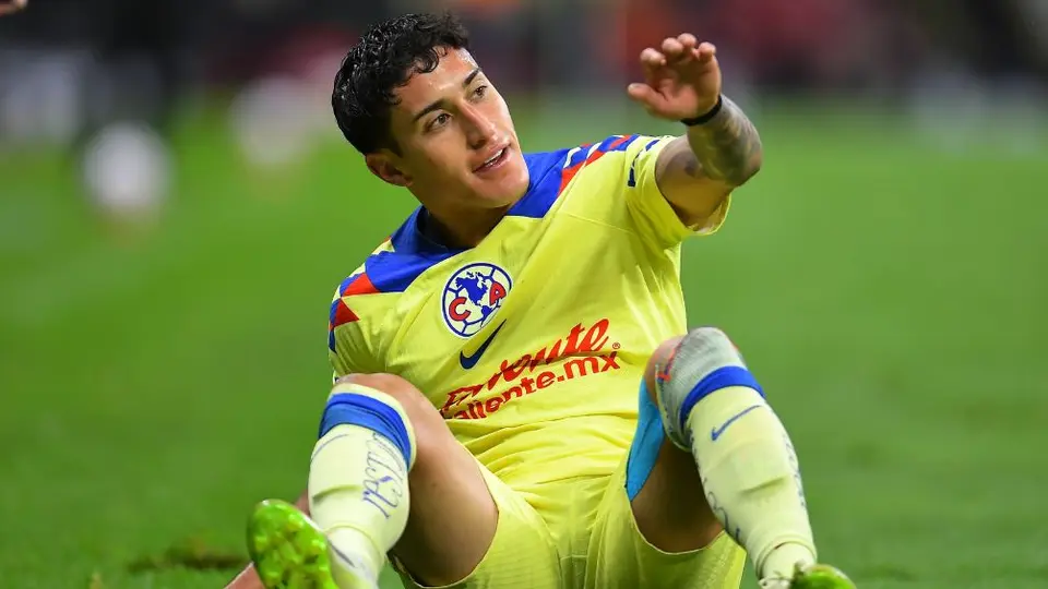 América: La lesión de Alejandro Zendejas no es de gravedad, aunque no jugará ante Cruz Azul