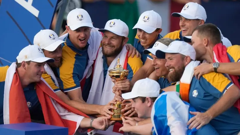 Europa brilla y se corona en la Copa Ryder