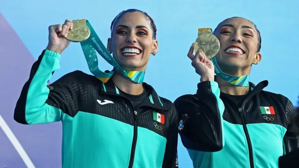 Panamericanos 2023: Nuria Diosdado y Joana Jiménez ganan la medalla de oro en natación artística