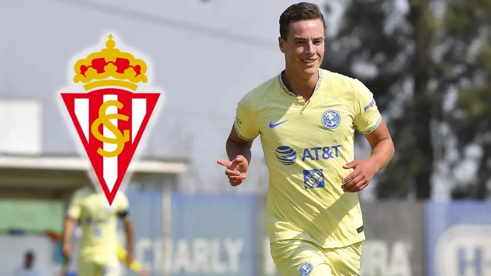 Sporting de Gijón anuncia la llegada de Esteban Lozano, canterano del América, al Primer Equipo