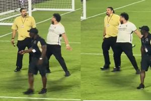 Aficionado festeja a lo Cristiano Ronaldo y el estadio se rinde ante él