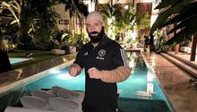 Jugador del Inter de Miami se disfraza... ¡De guardaespaldas de Messi!