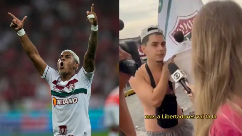 Aficionado de Fluminense afirma haber 'donado su alma' para ganar la Copa Libertadores