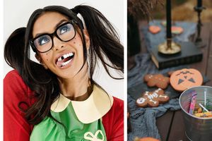 Vanessa Bryant presume disfraz de la Chilindrina para Halloween