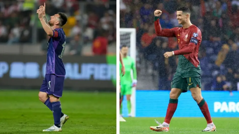 Messi y Cristiano siguen brillando y hacen que sus selecciones mantengan el invicto