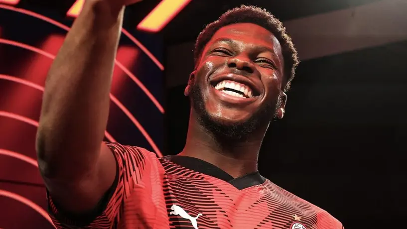 Christian Pulisic le dio la bienvenida a Musah al AC Milan mediante una videollamada